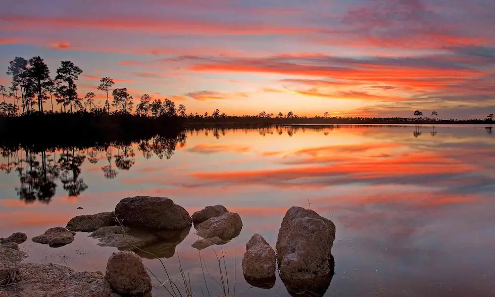 Lago Everglades, Florida